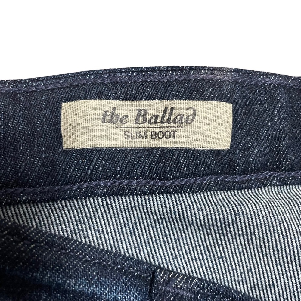 AG Adriano Goldschmied The Ballad Slim Bootcut Dark Navy Wash Jeans Size 26 USA - Picture 9 of 12